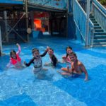 Kids Enjoying At Legoland Water Park