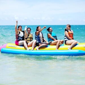 Banana boat ride on Musandam Dibba Tour